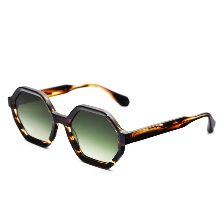 Hexagon shape square sunglasses (3)(001) Hexagon shape square sunglasses (3)(001)